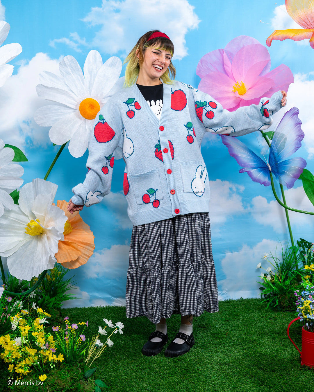 Miffy Strawberry Cardigan