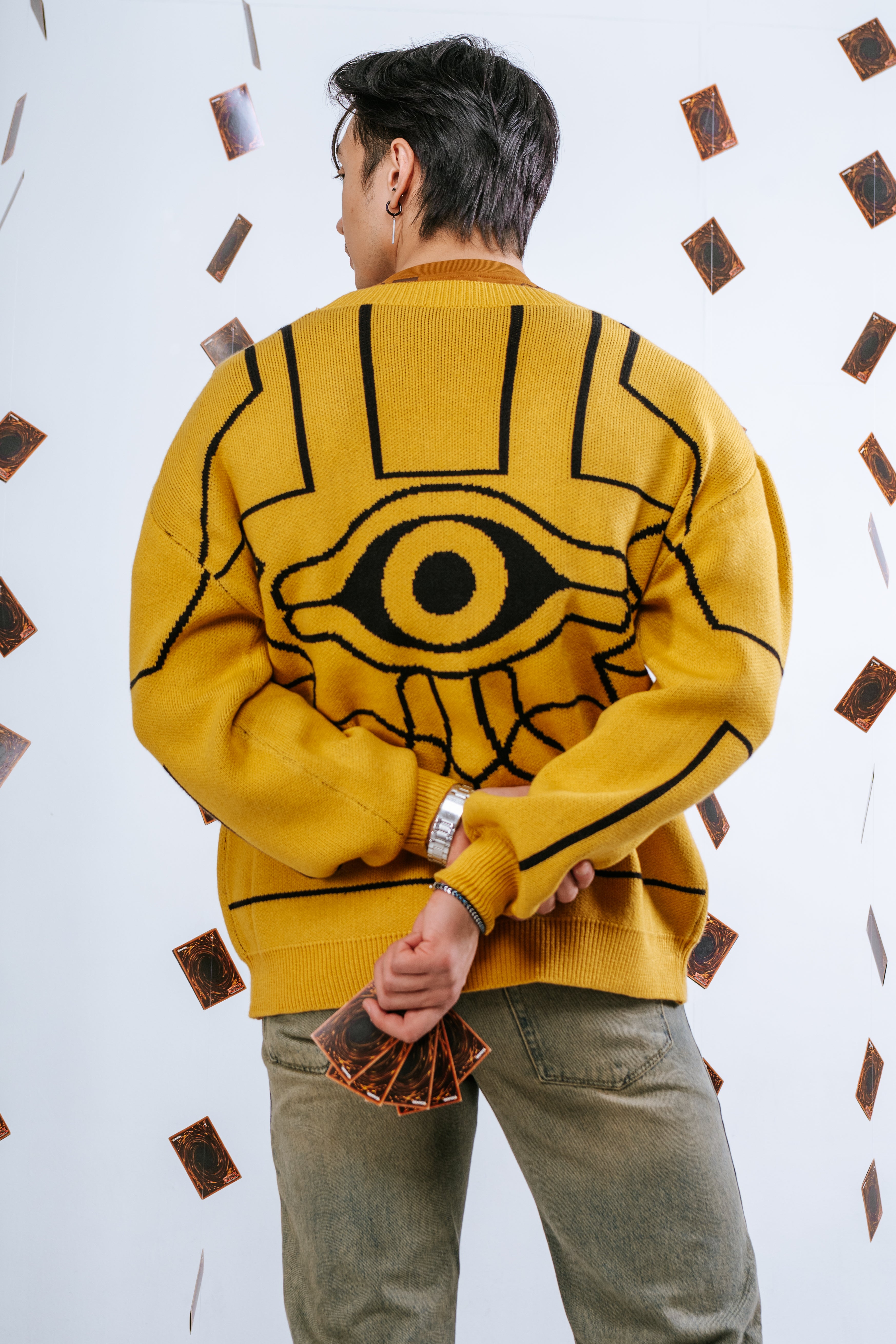 Millennium Puzzle Cardigan – Steady Hands