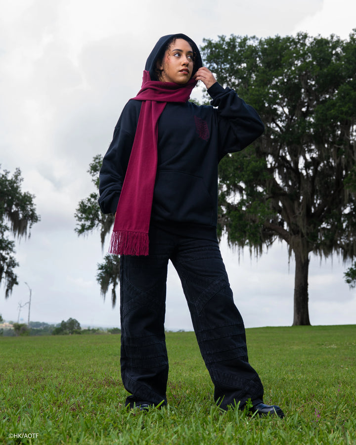 Mikasa Scarf Hoodie