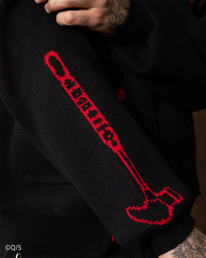 Shin Mask Cardigan