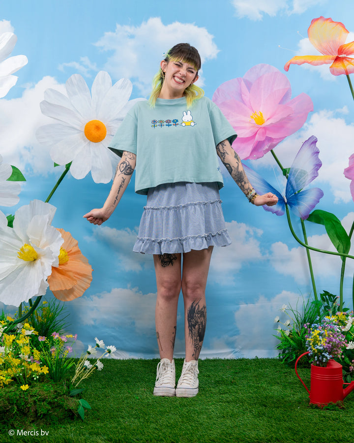 Cropped Miffy Garden Tee