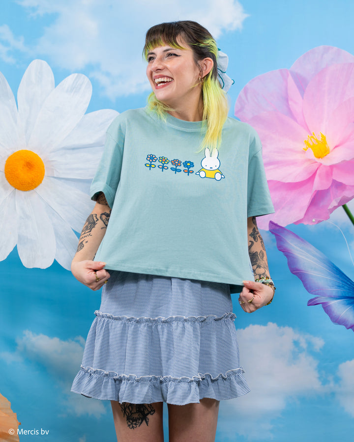Cropped Miffy Garden Tee