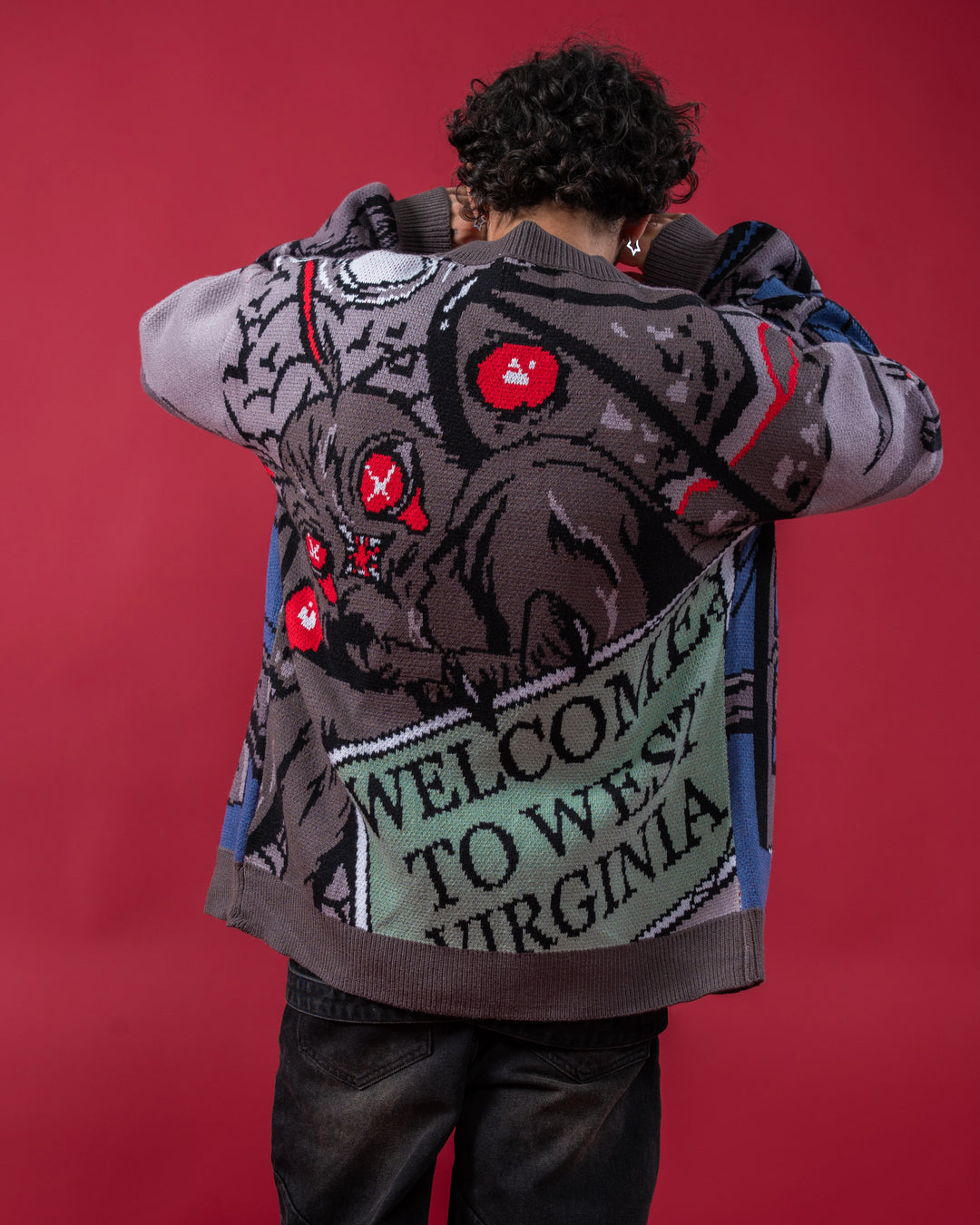 Mothman Cardigan – Steady Hands Mothman Cardigan – Steady Hands
