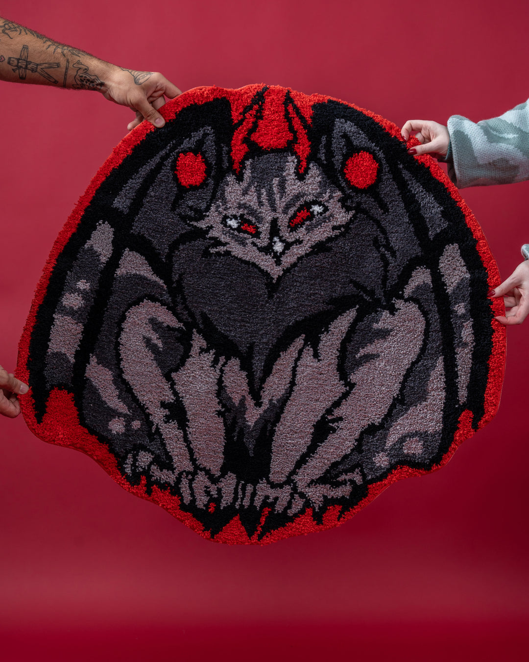 Mothman Rug – Steady Hands Mothman Rug – Steady Hands