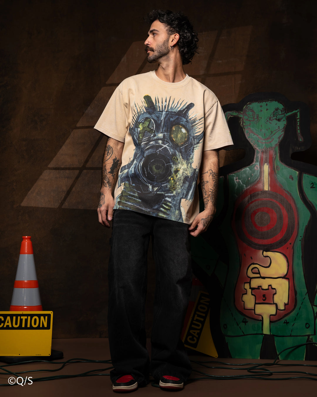 Caiman Front Print Tee
