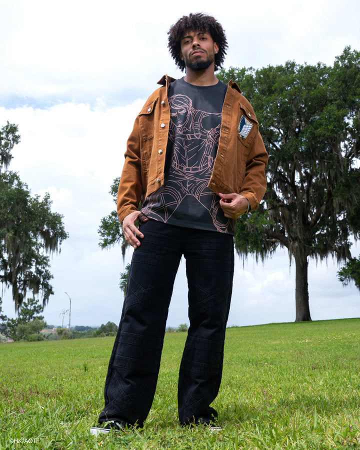 Scouts Cropped Denim Jacket