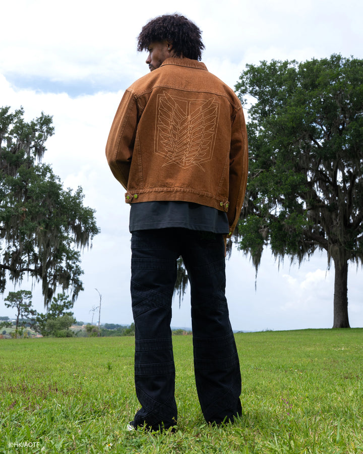 Scouts Cropped Denim Jacket