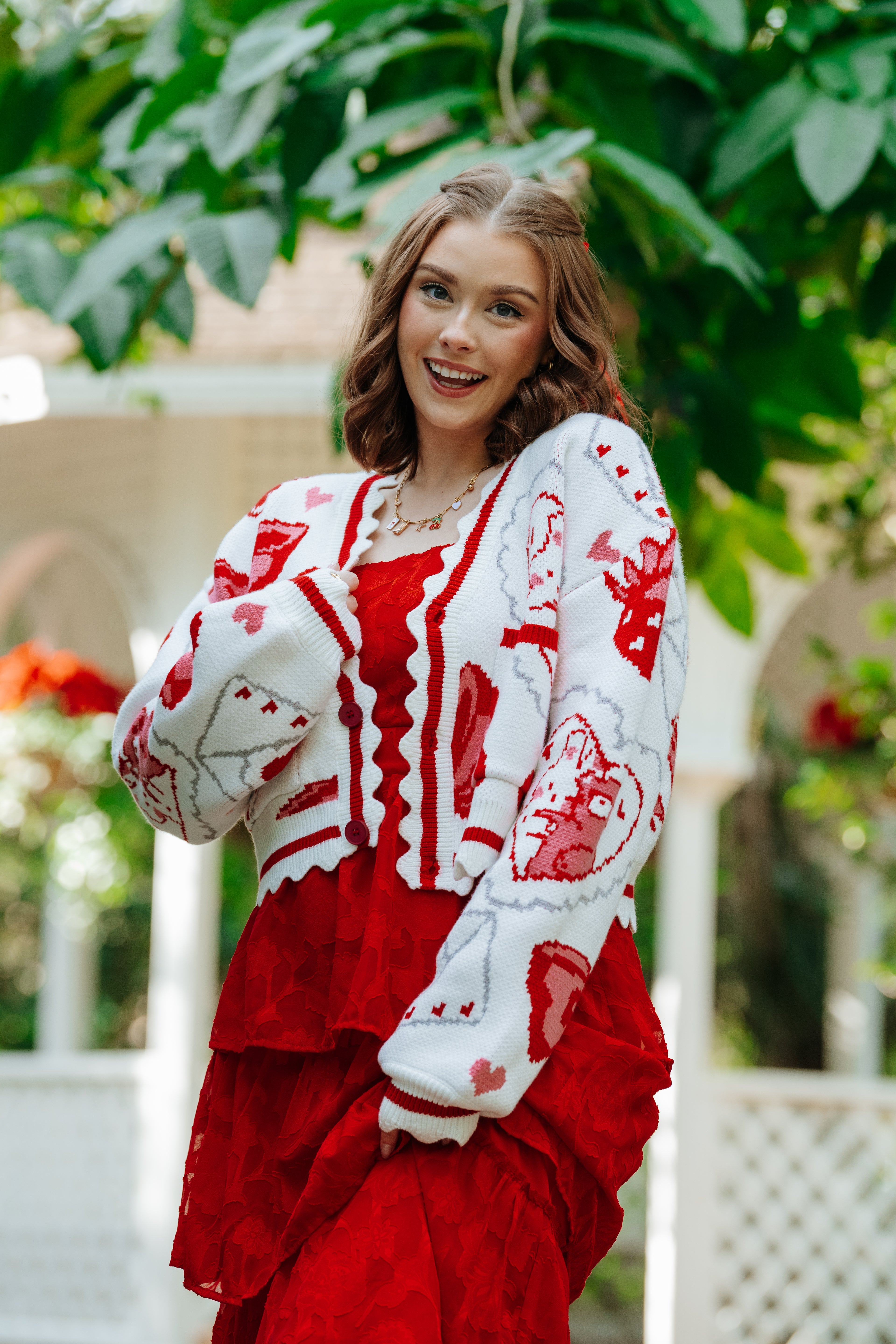 Cropped Valentine Cardigan – Steady Hands