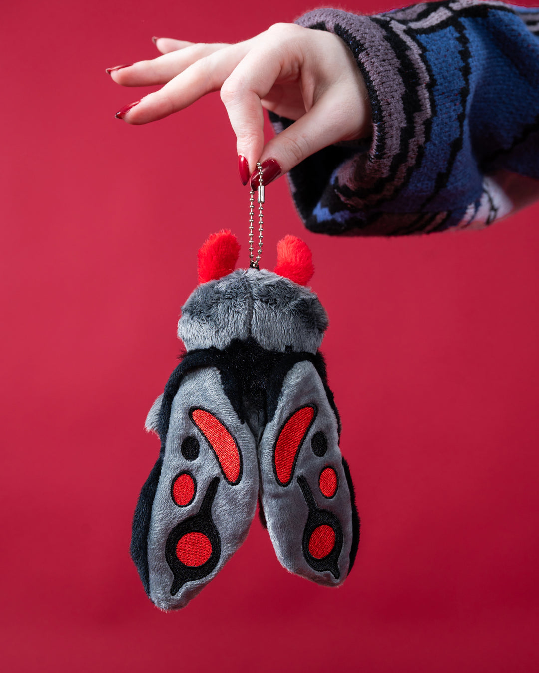 Mothman Plush Keychain