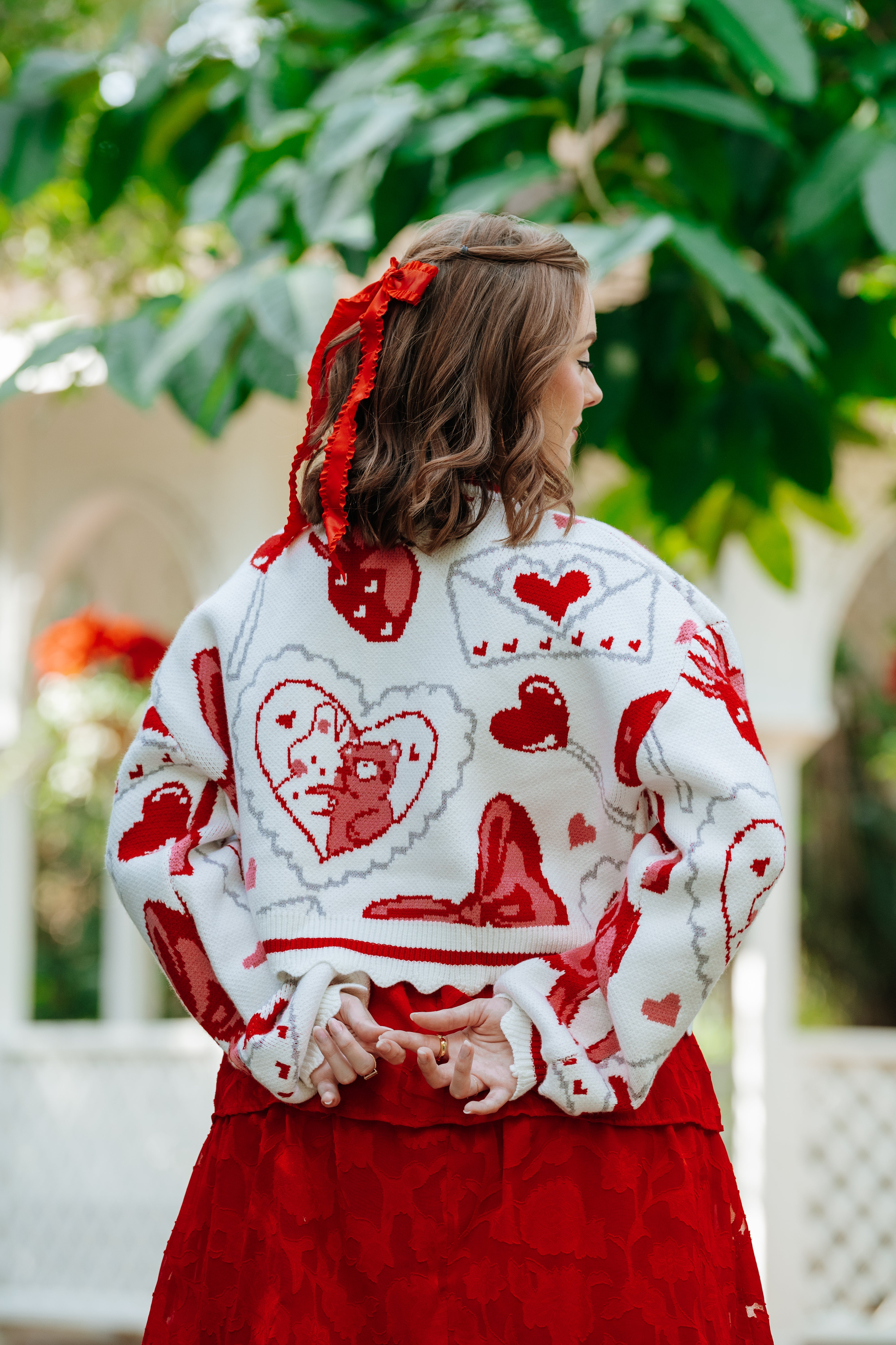 Cropped Valentine Cardigan – Steady Hands