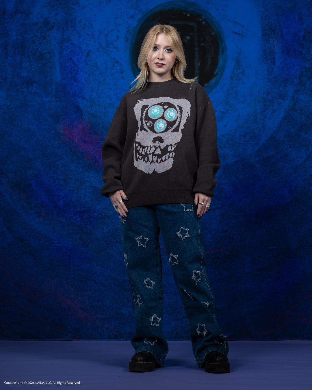 Wybie Mask Sweater