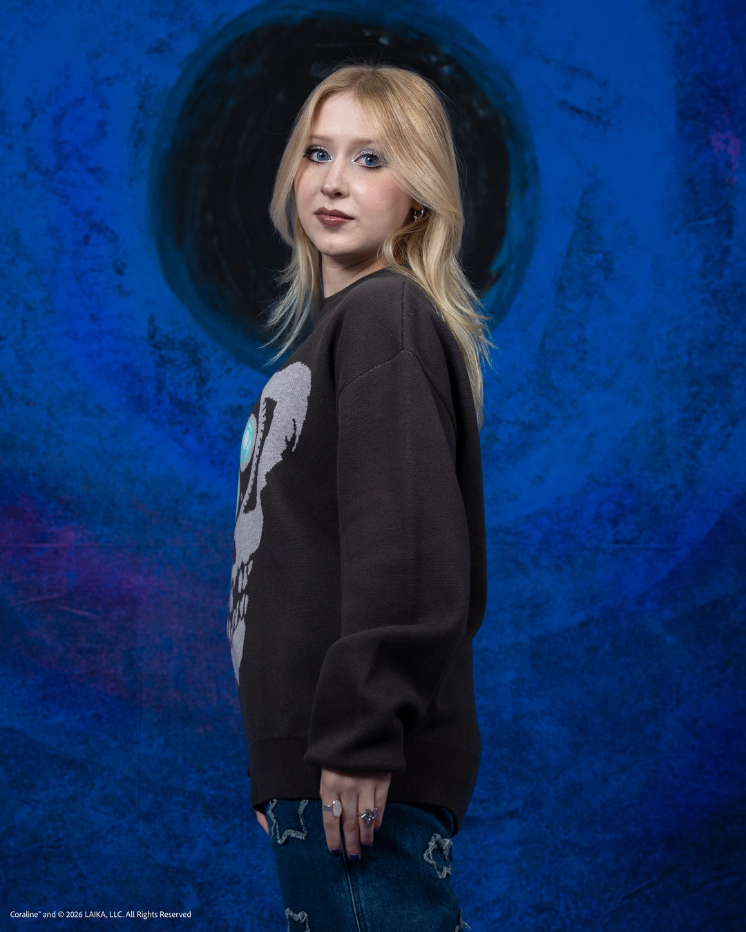Wybie Mask Sweater