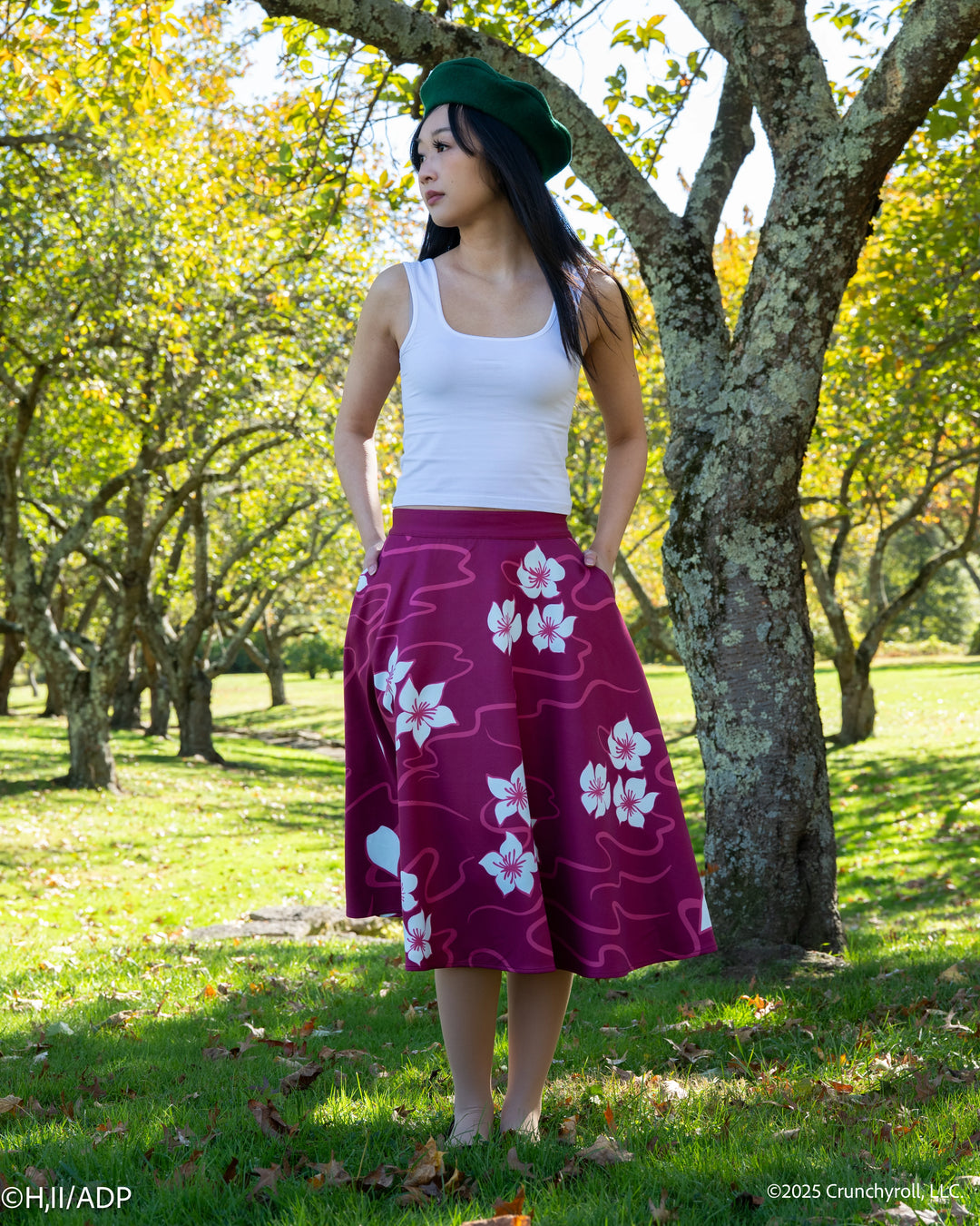 Poison Tester Midi Skirt