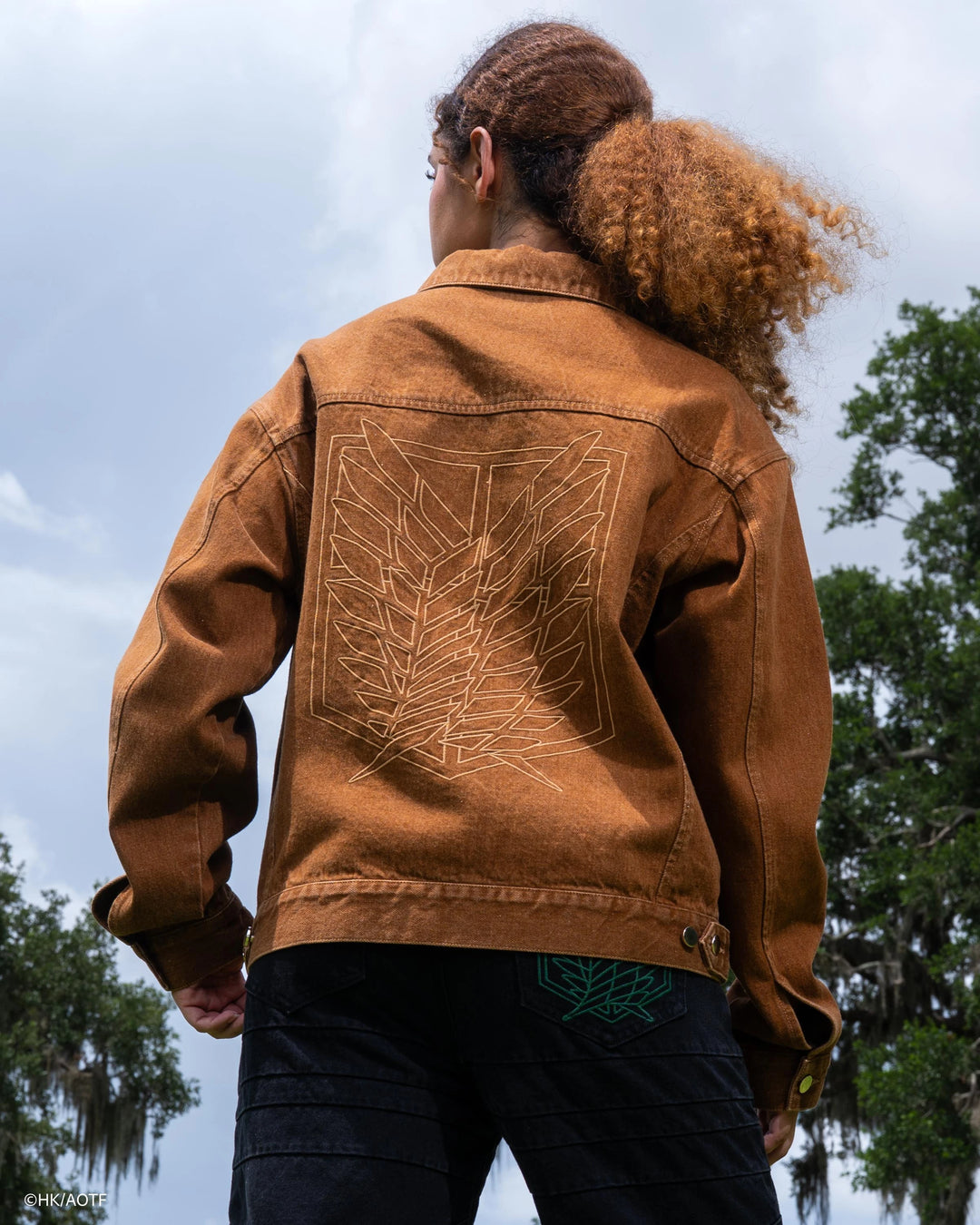 Scouts Cropped Denim Jacket