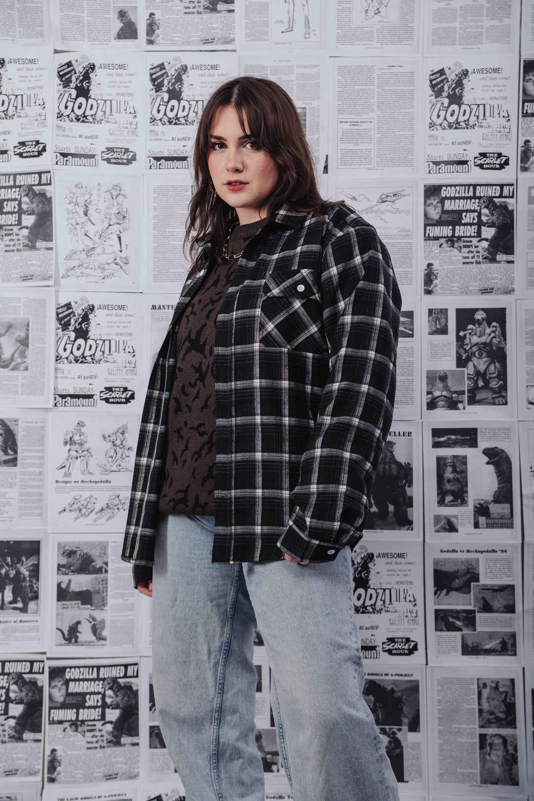 Godzilla Flannel