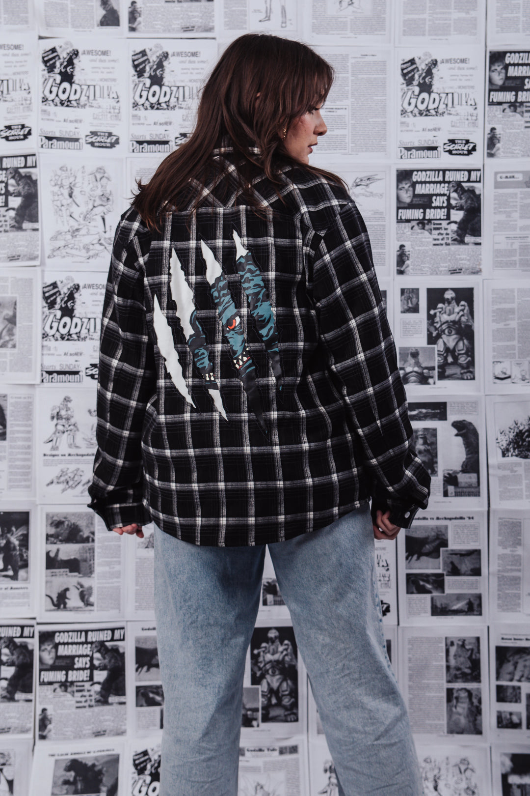 Godzilla Flannel