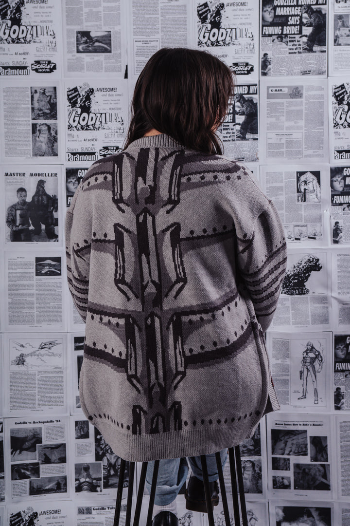 Mechagodzilla Cardigan