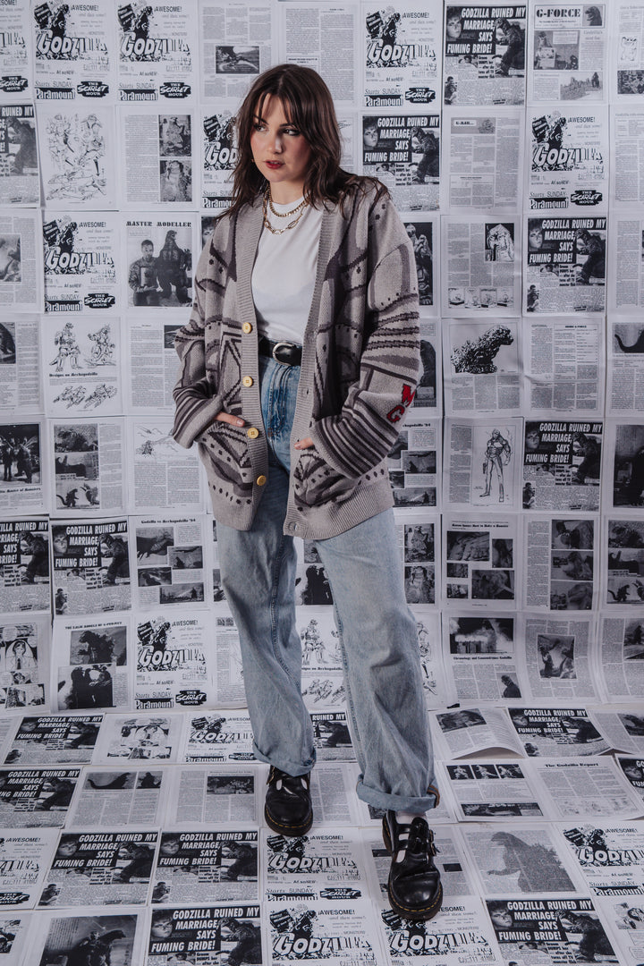 Mechagodzilla Cardigan