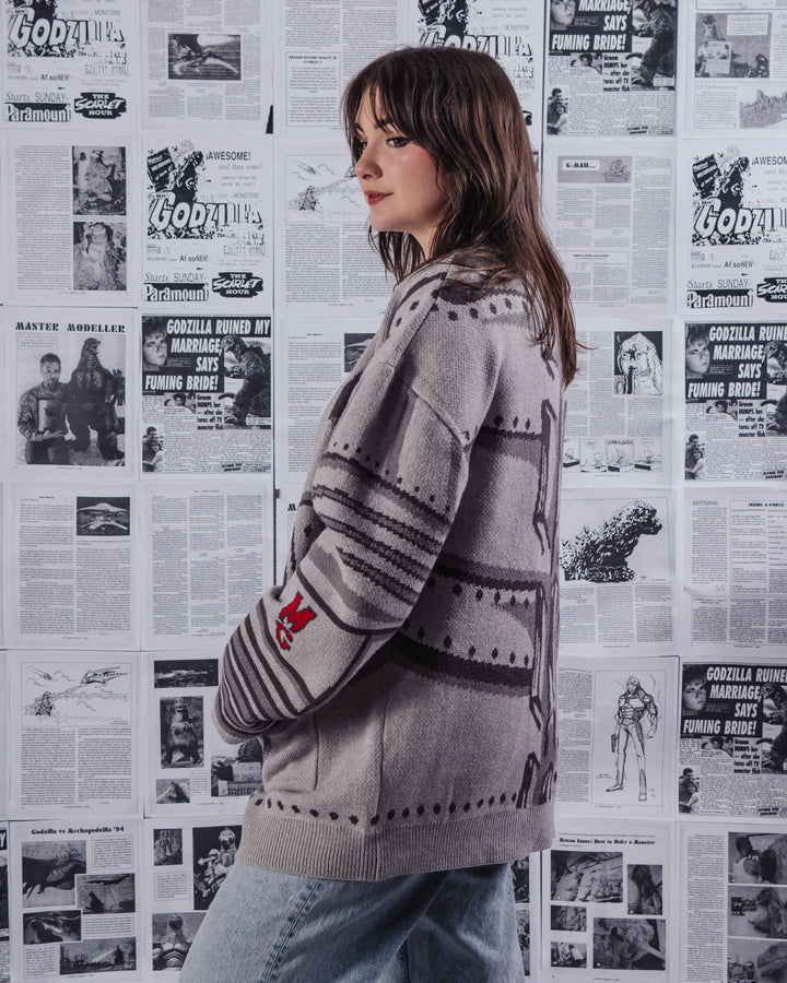 Mechagodzilla Cardigan
