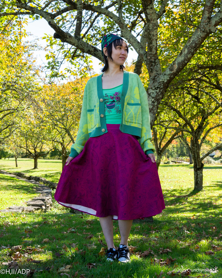 Maomao Cropped Cardigan