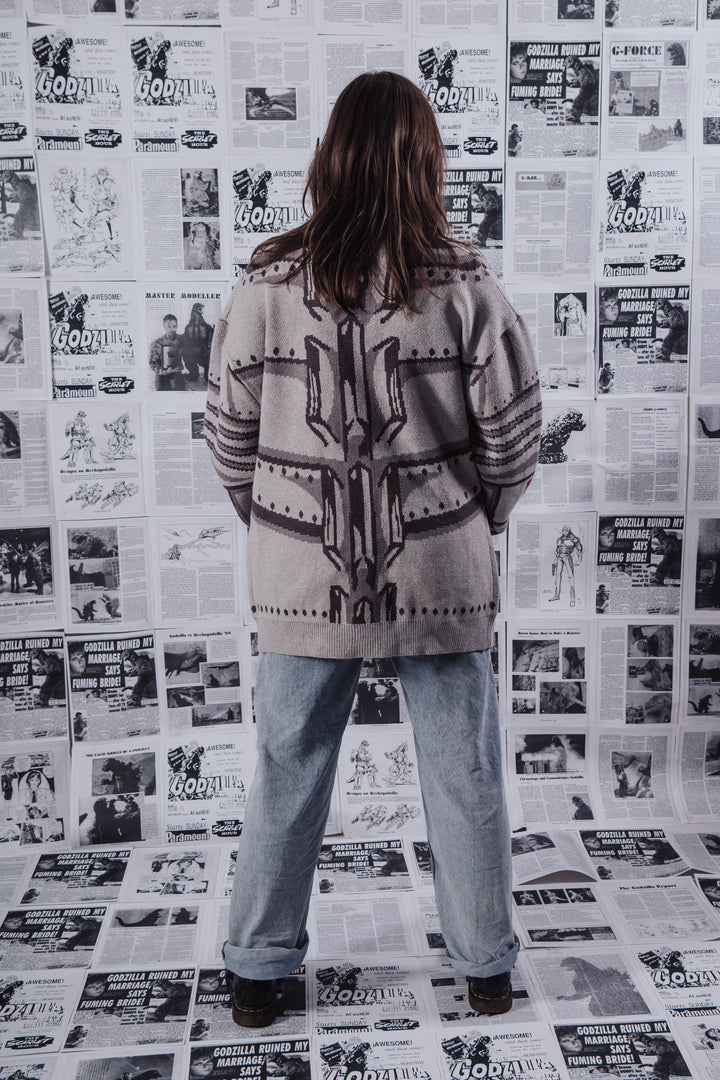 Mechagodzilla Cardigan