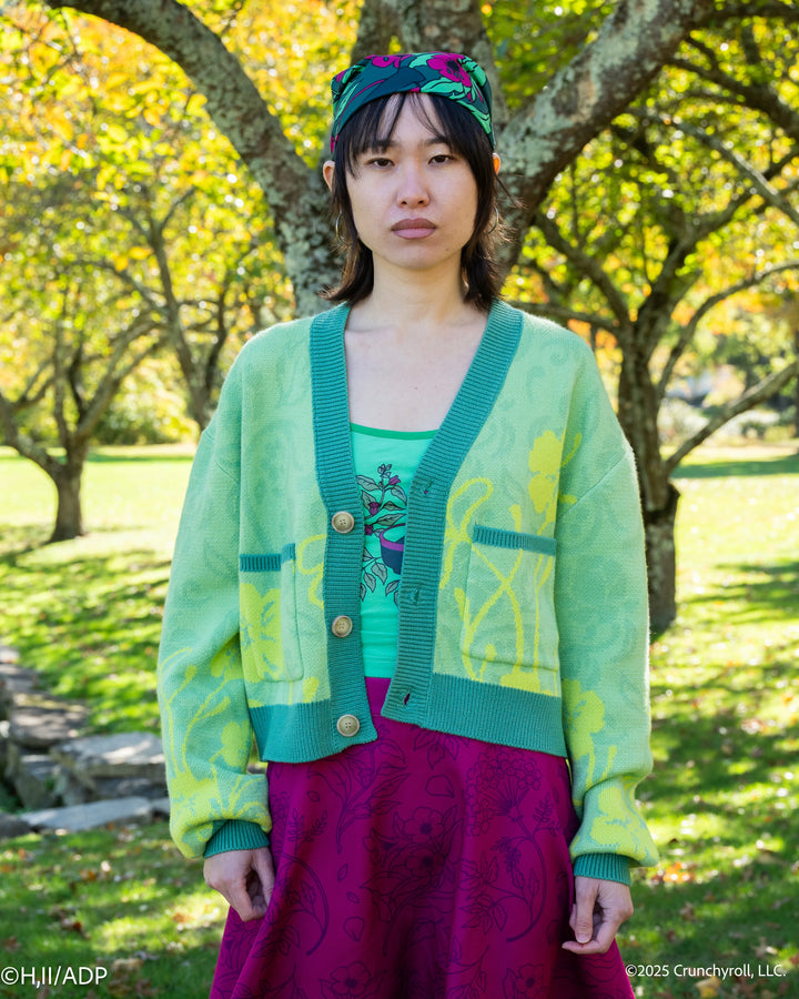 Maomao Cropped Cardigan