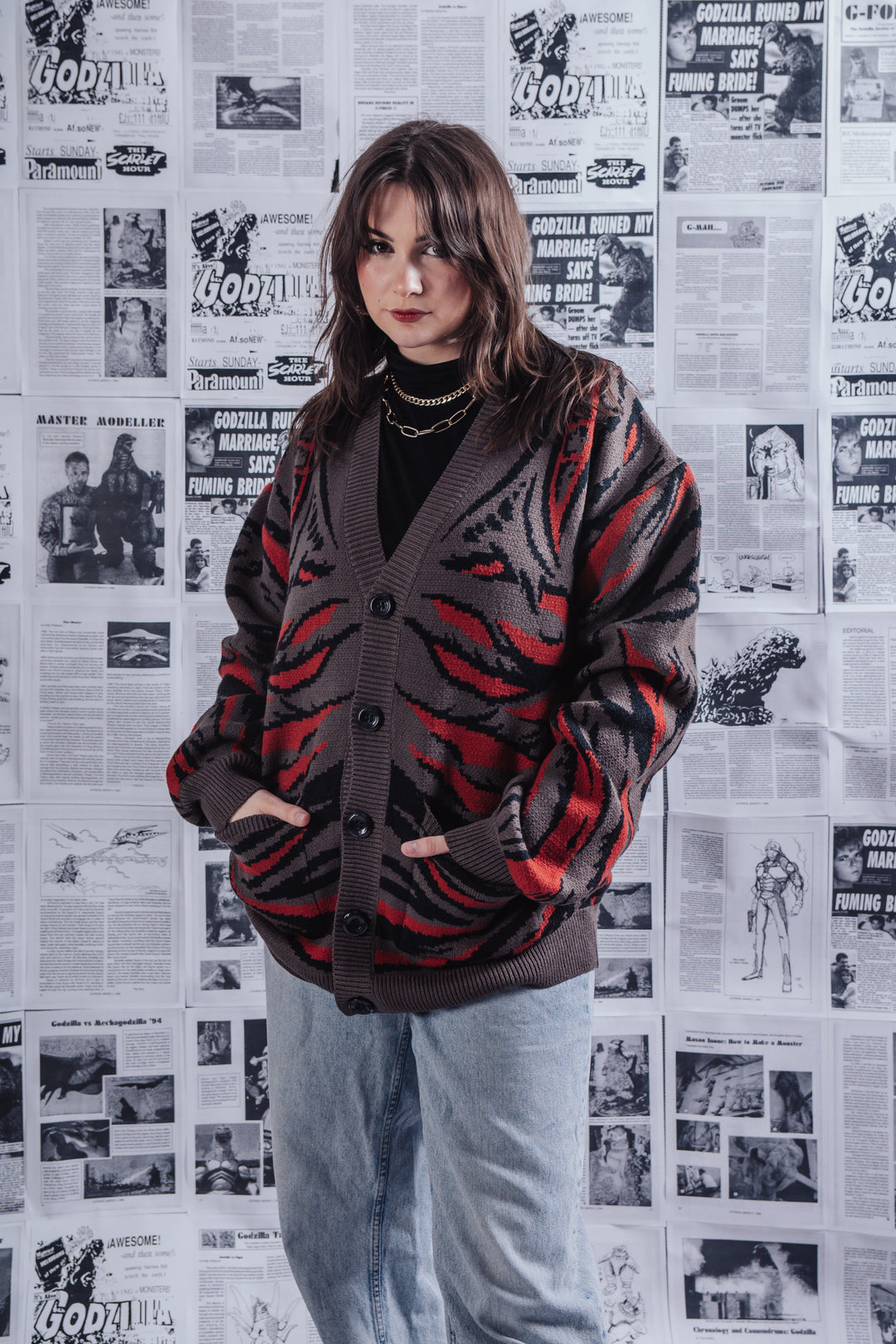 Shin Godzilla Cardigan – Steady Hands