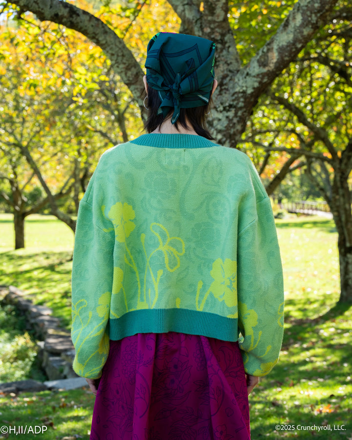 Maomao Cropped Cardigan