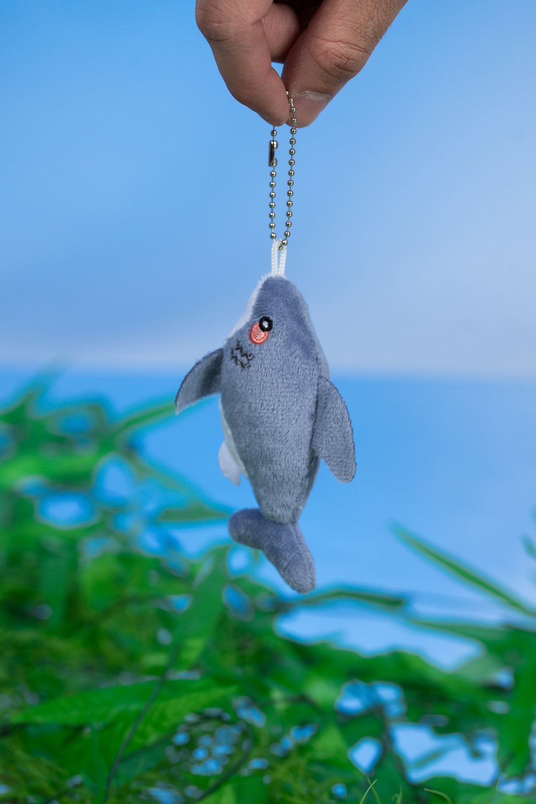 Shark Plushie Keychain Steady Hands shark-plushie-keychain-steady-hands