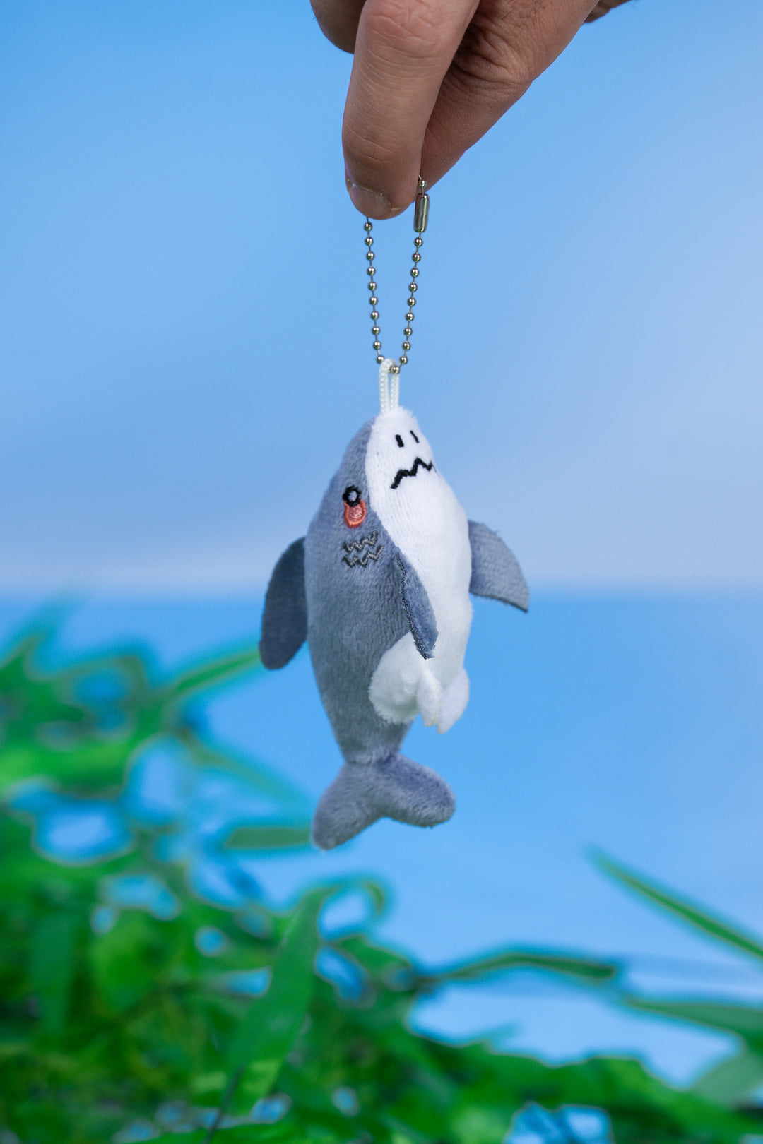 Shark Plushie Keychain Steady Hands shark-plushie-keychain-steady-hands