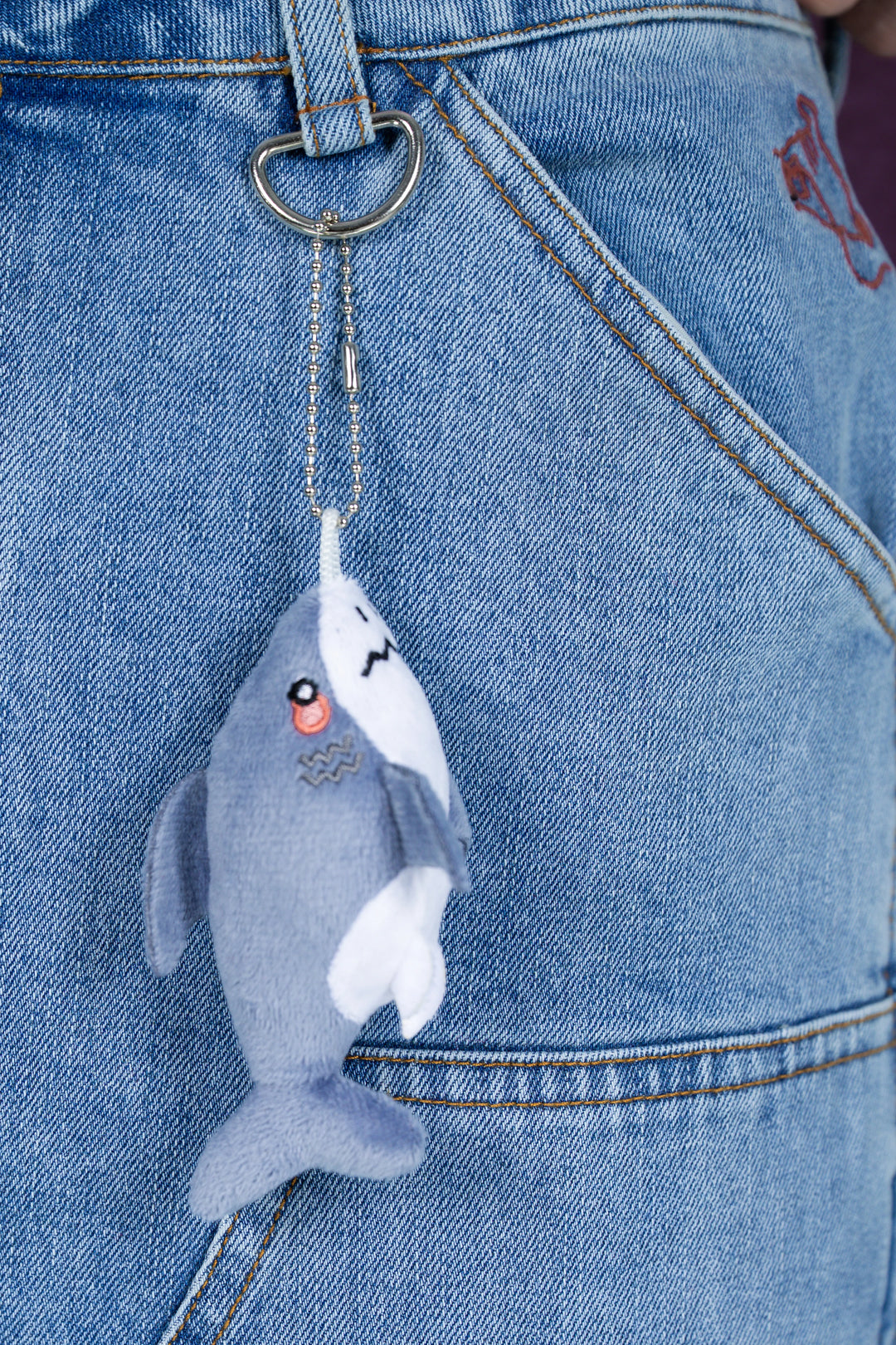 Shark Plushie Keychain