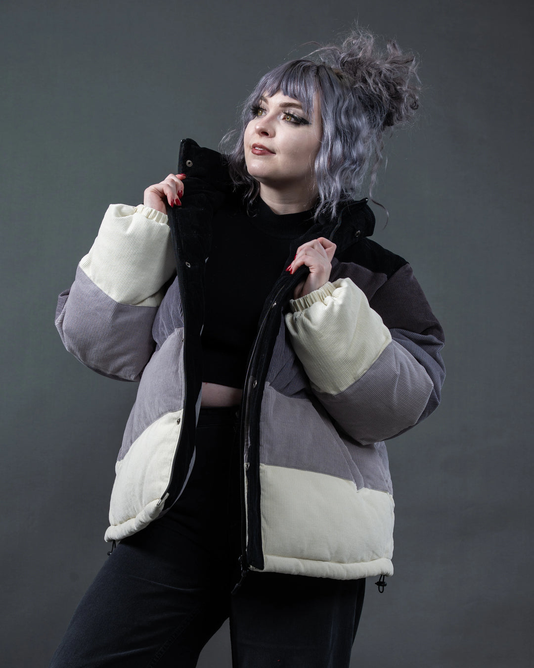 Gradient Puffer Jacket