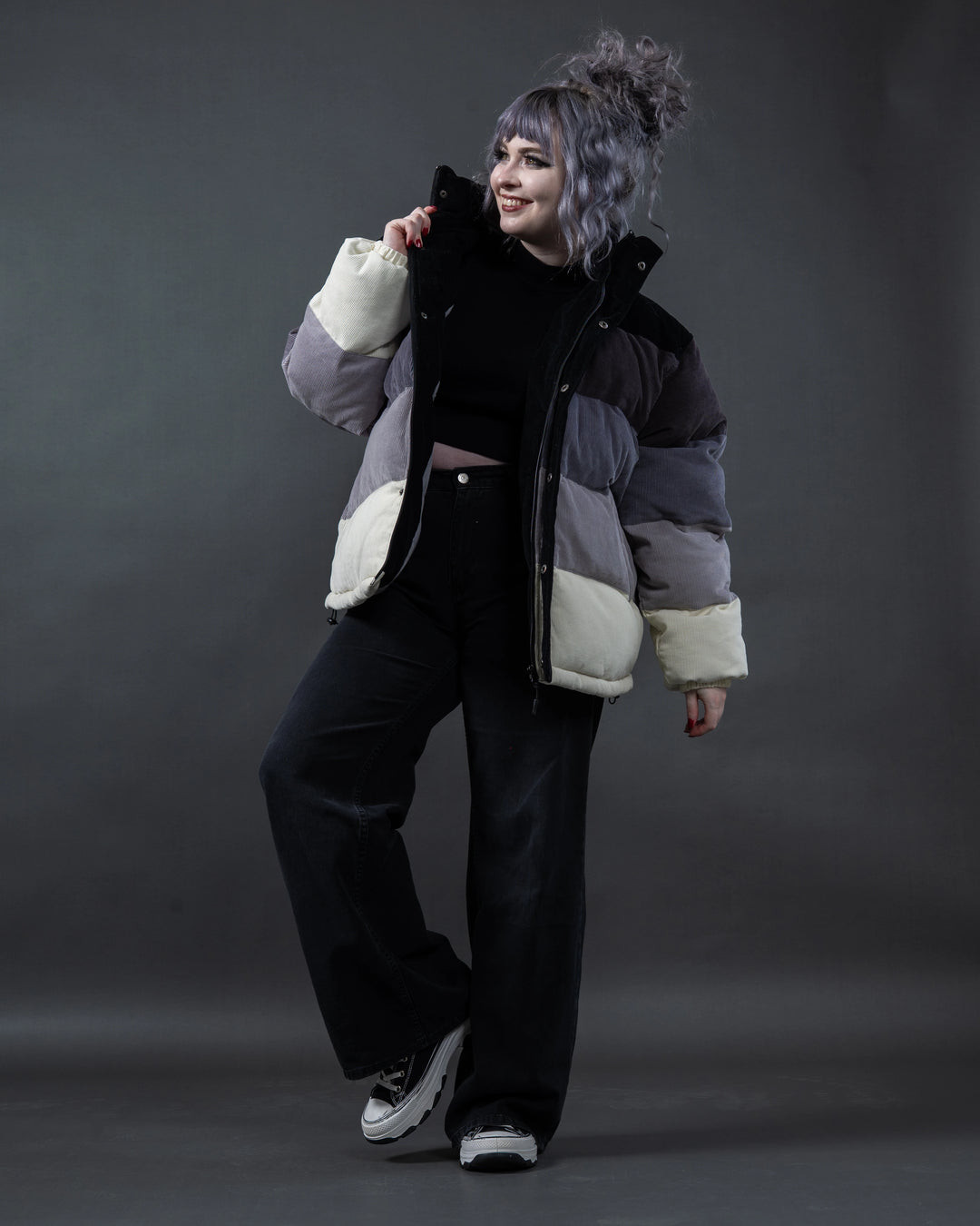 Gradient Puffer Jacket
