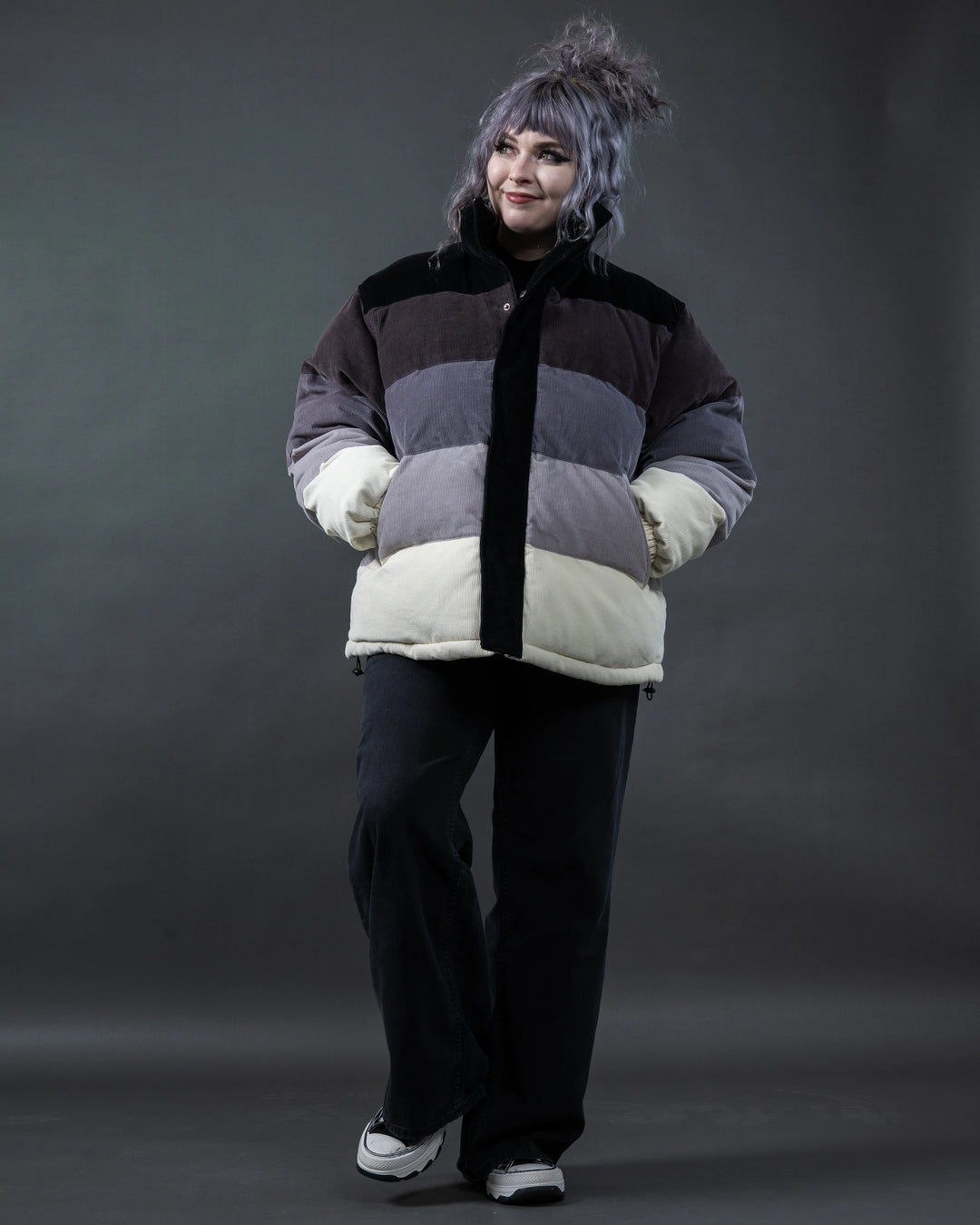 Gradient Puffer Jacket
