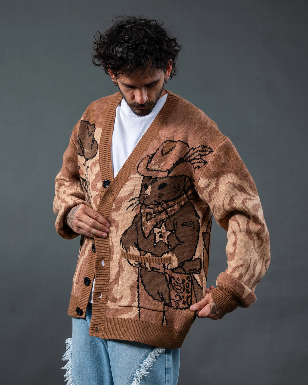 Meowdy Partner Cardigan – Steady Hands Meowdy Partner Cardigan – Steady Hands