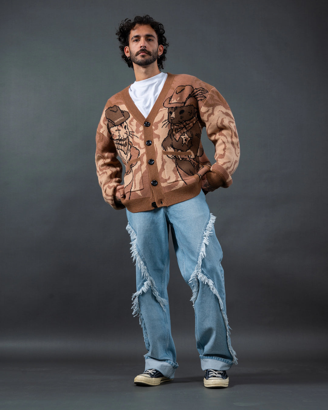 Meowdy Partner Cardigan – Steady Hands Meowdy Partner Cardigan – Steady Hands