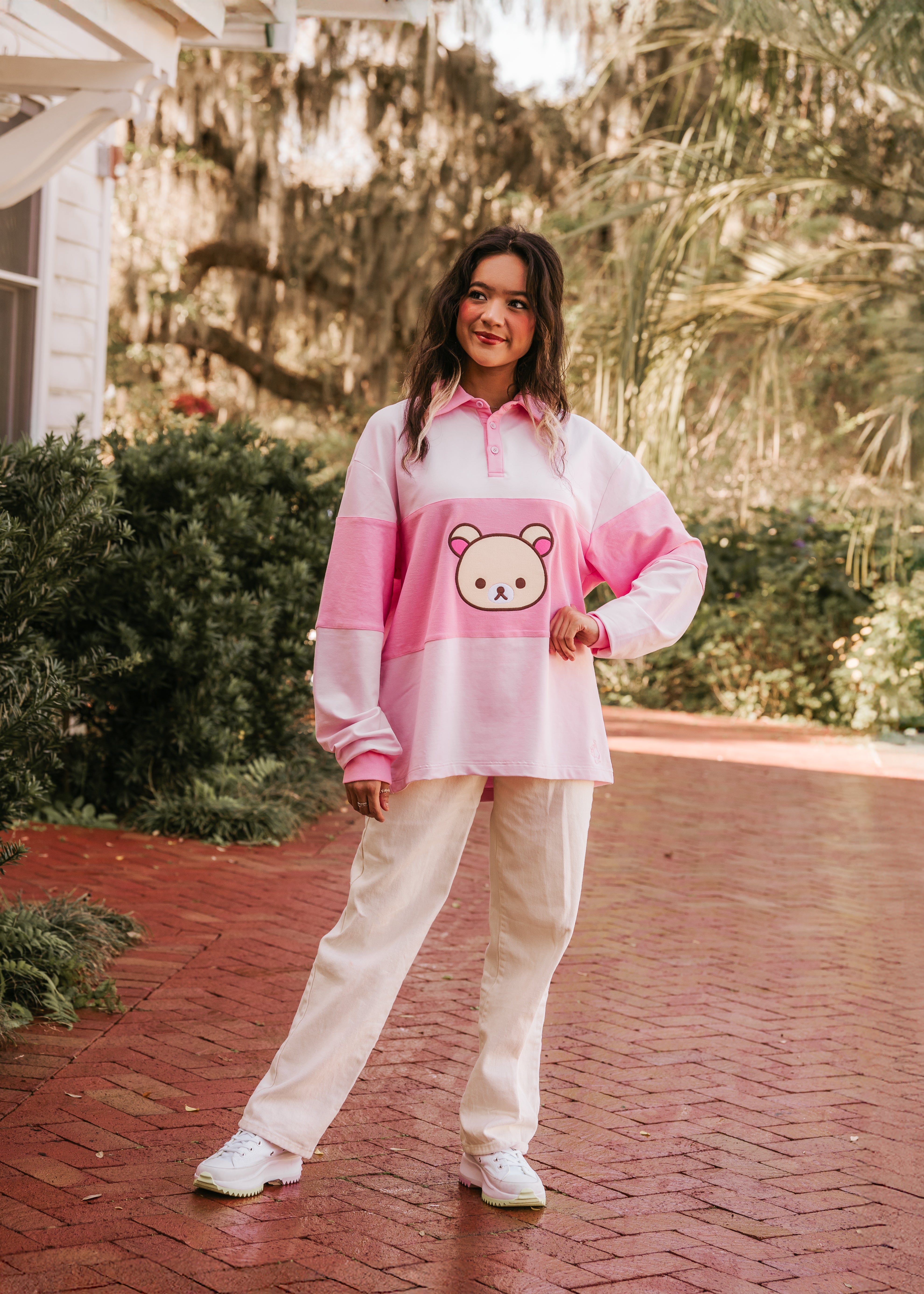 さくら　RANDEBOO RB basic sweatshirts Korilakkuma Rugby – Steady Hands