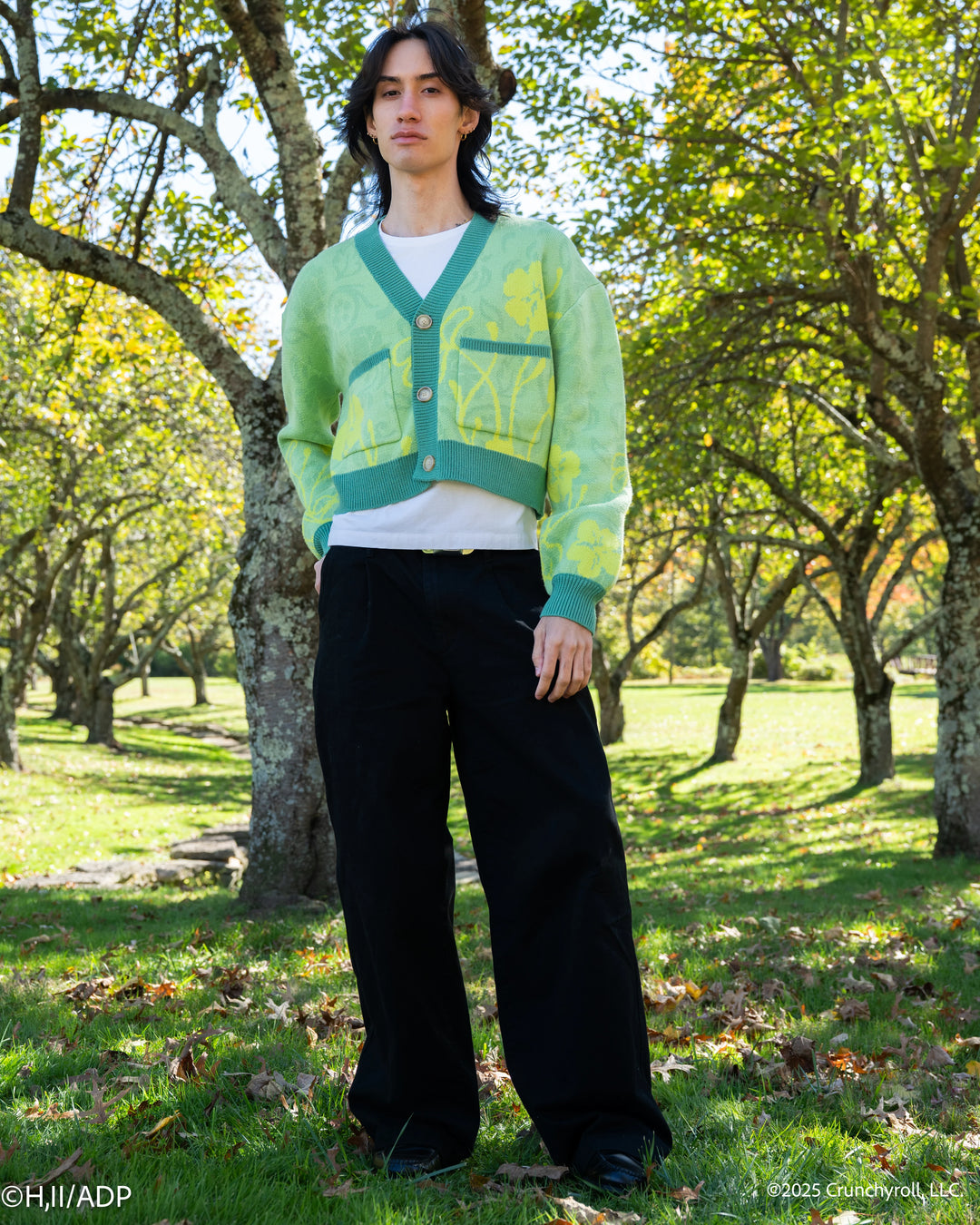 Maomao Cropped Cardigan