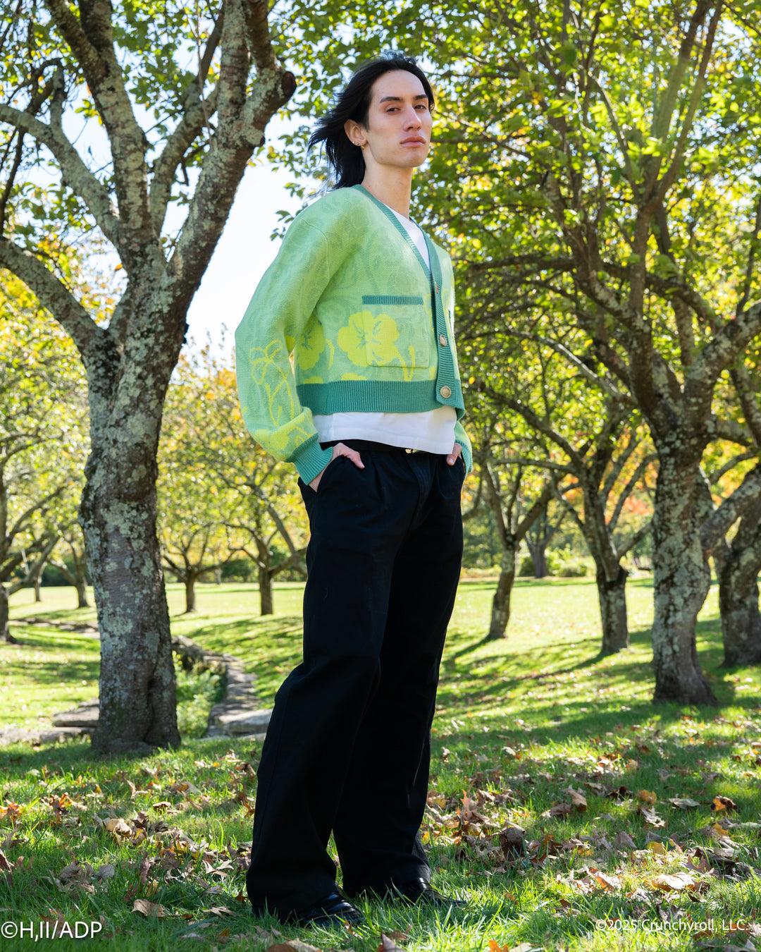 Maomao Cropped Cardigan