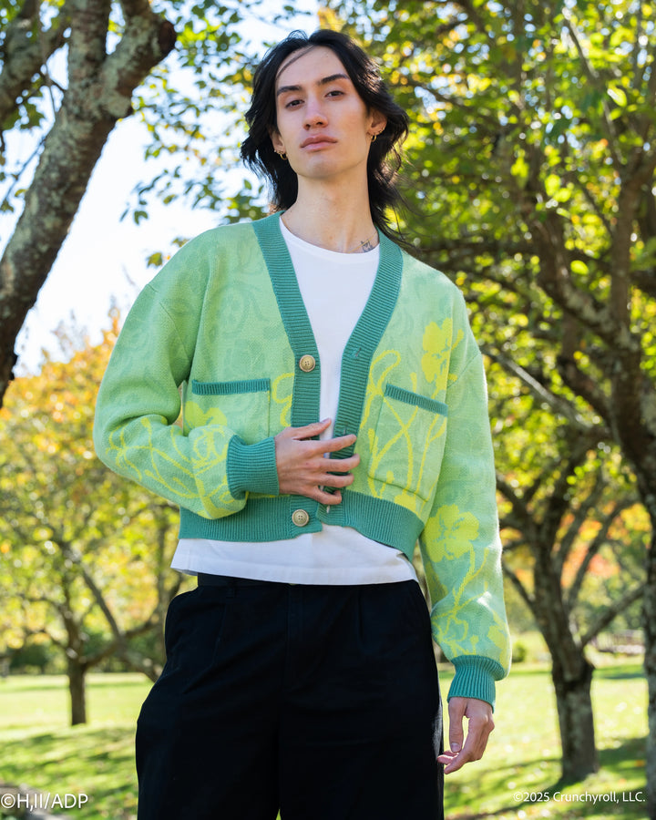 Maomao Cropped Cardigan