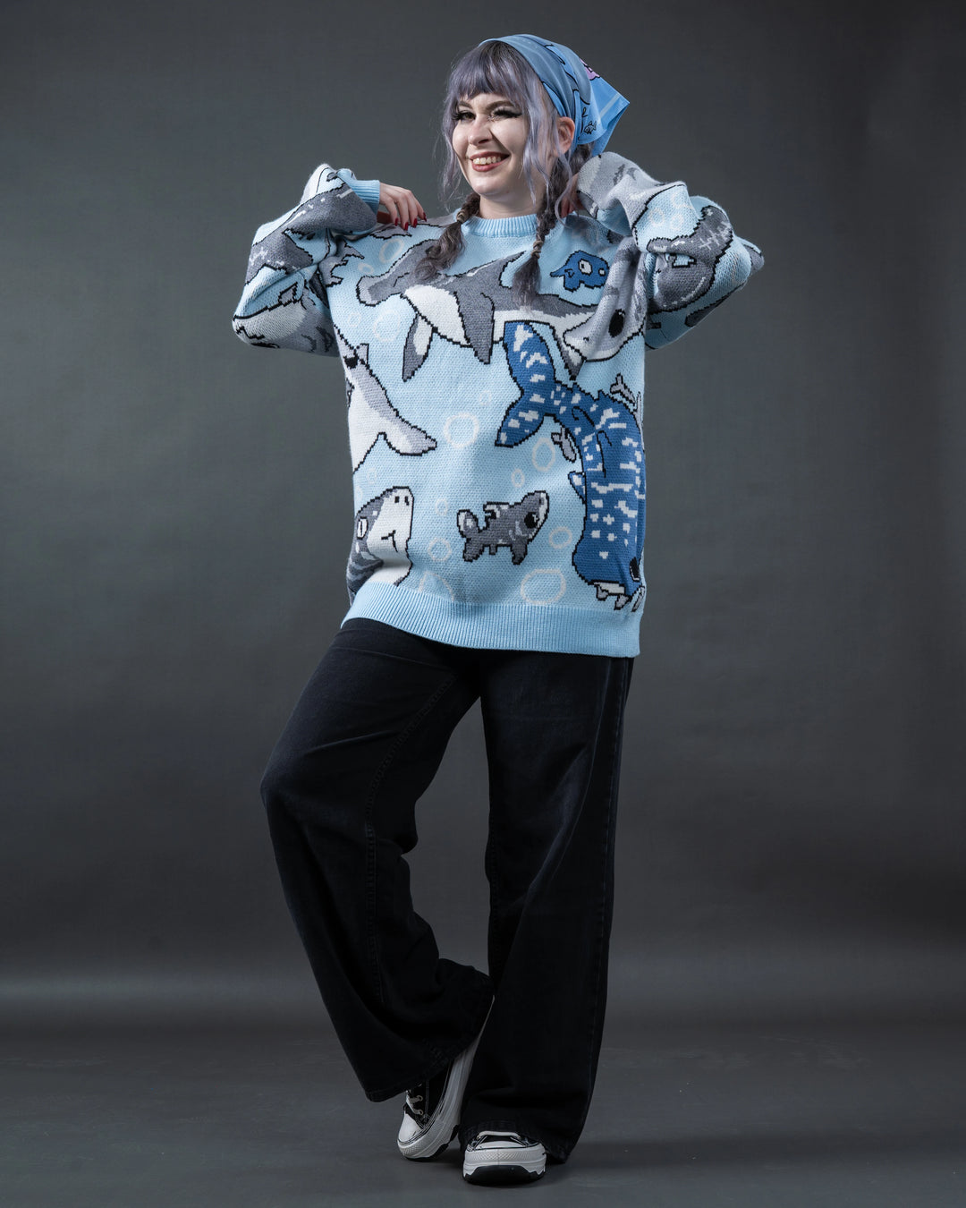 Shark Week Sweater