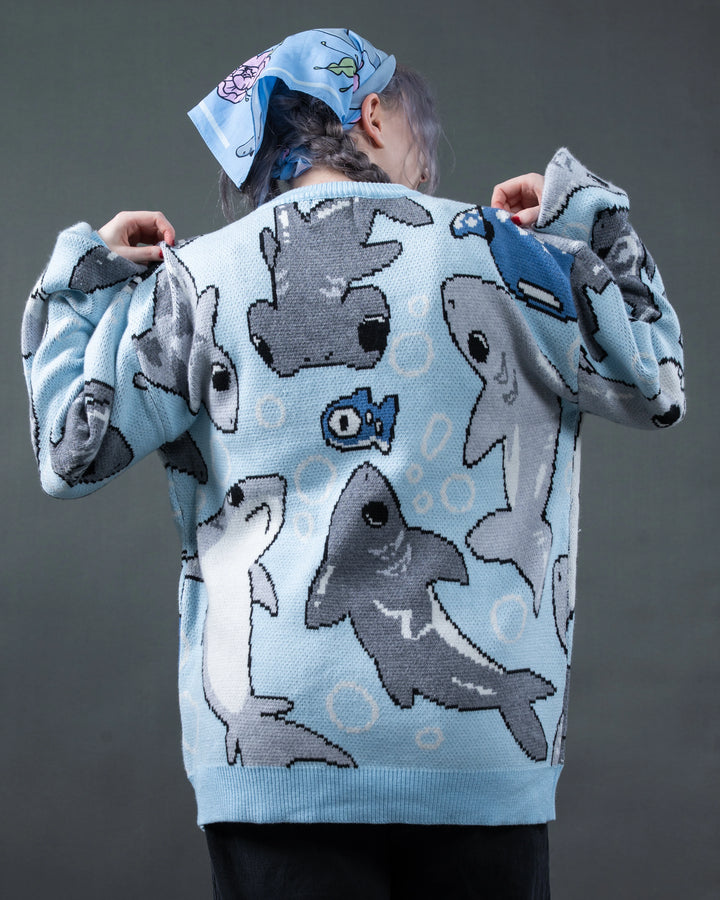 Shark Week Sweater