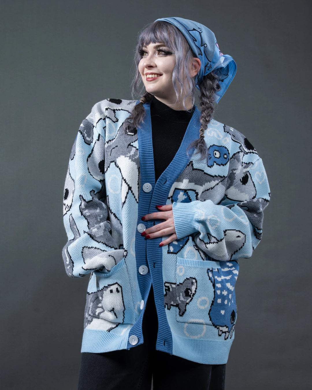 Shark Week Cardigan