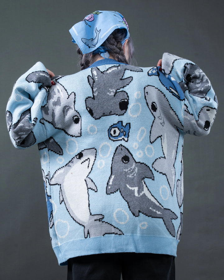 Shark Week Cardigan