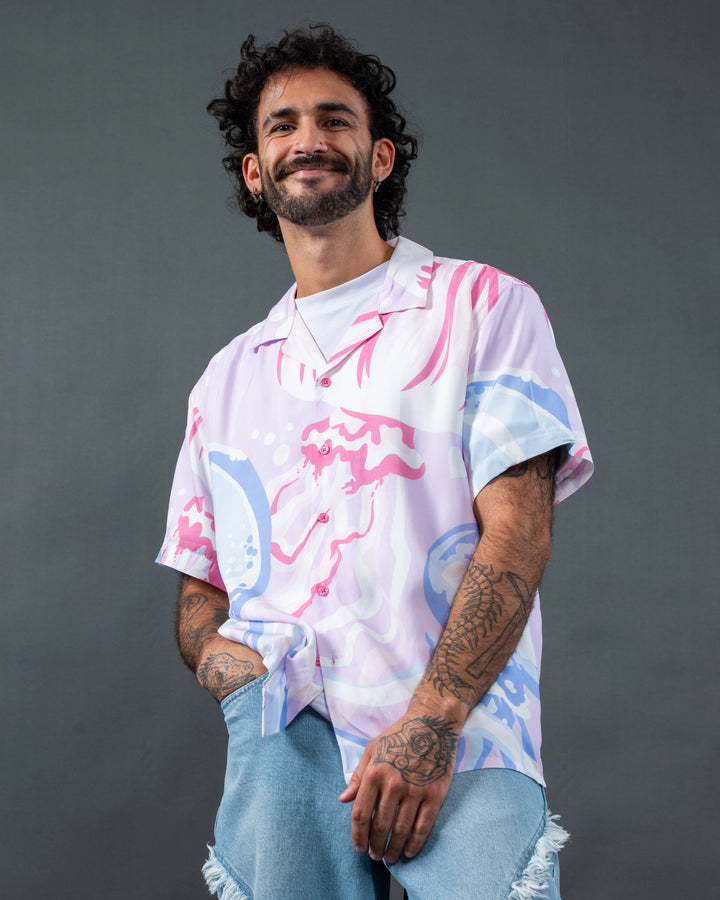 Jellyfish Button Up