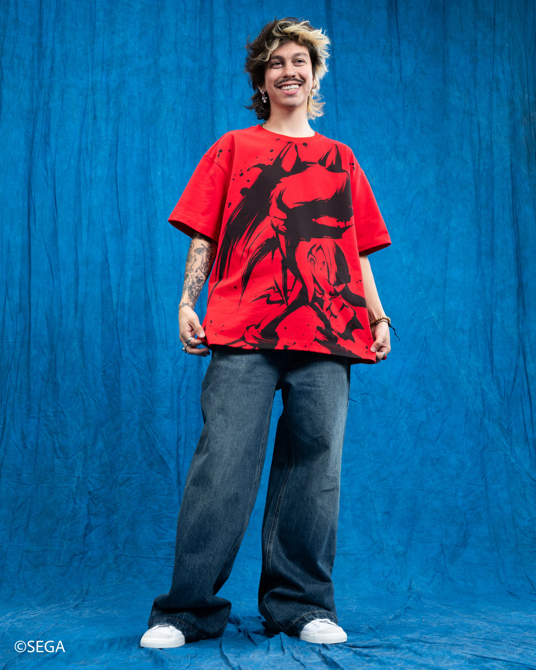 Knuckles Front Print Tee