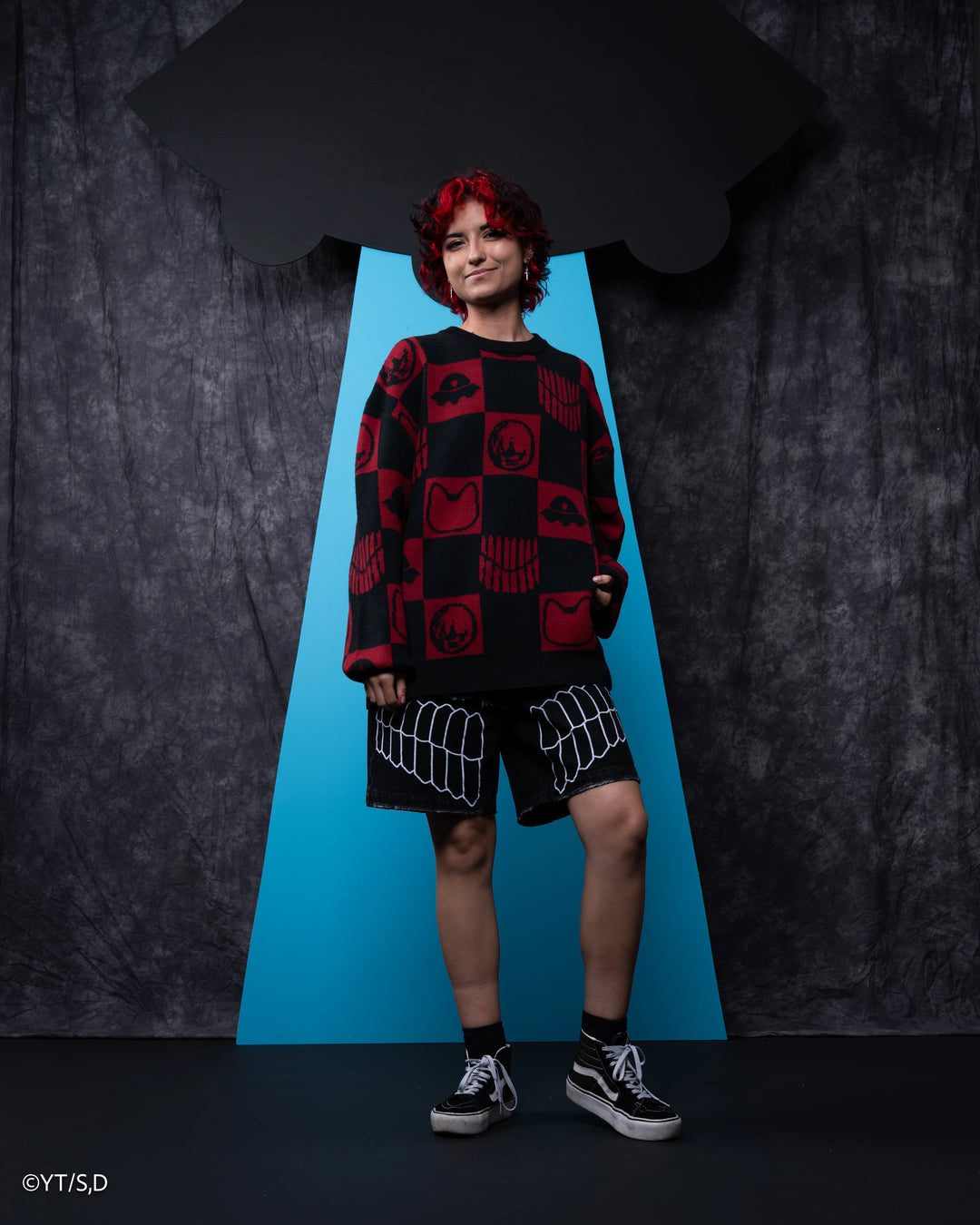 Okarun Patterned Sweater