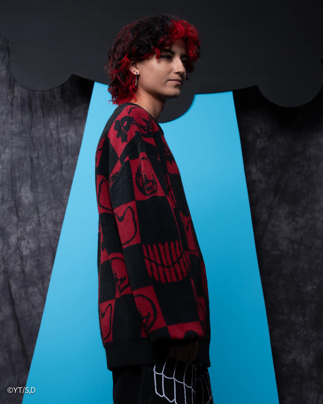 Okarun Patterned Sweater