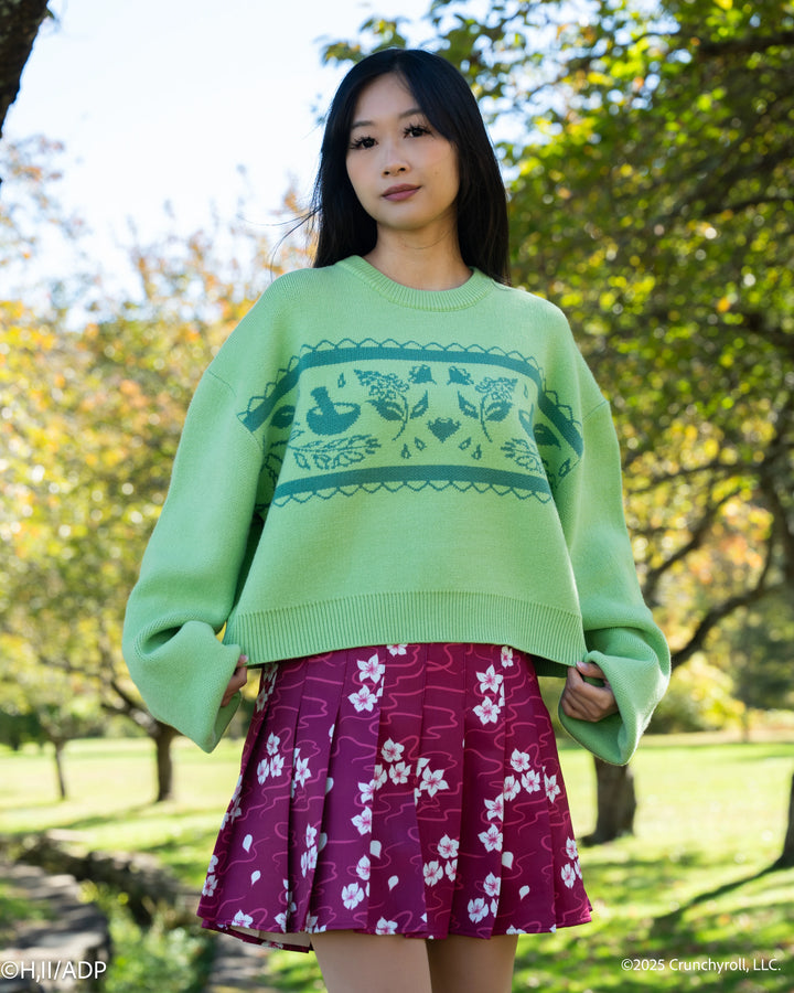 Cropped Apothecary Sweater