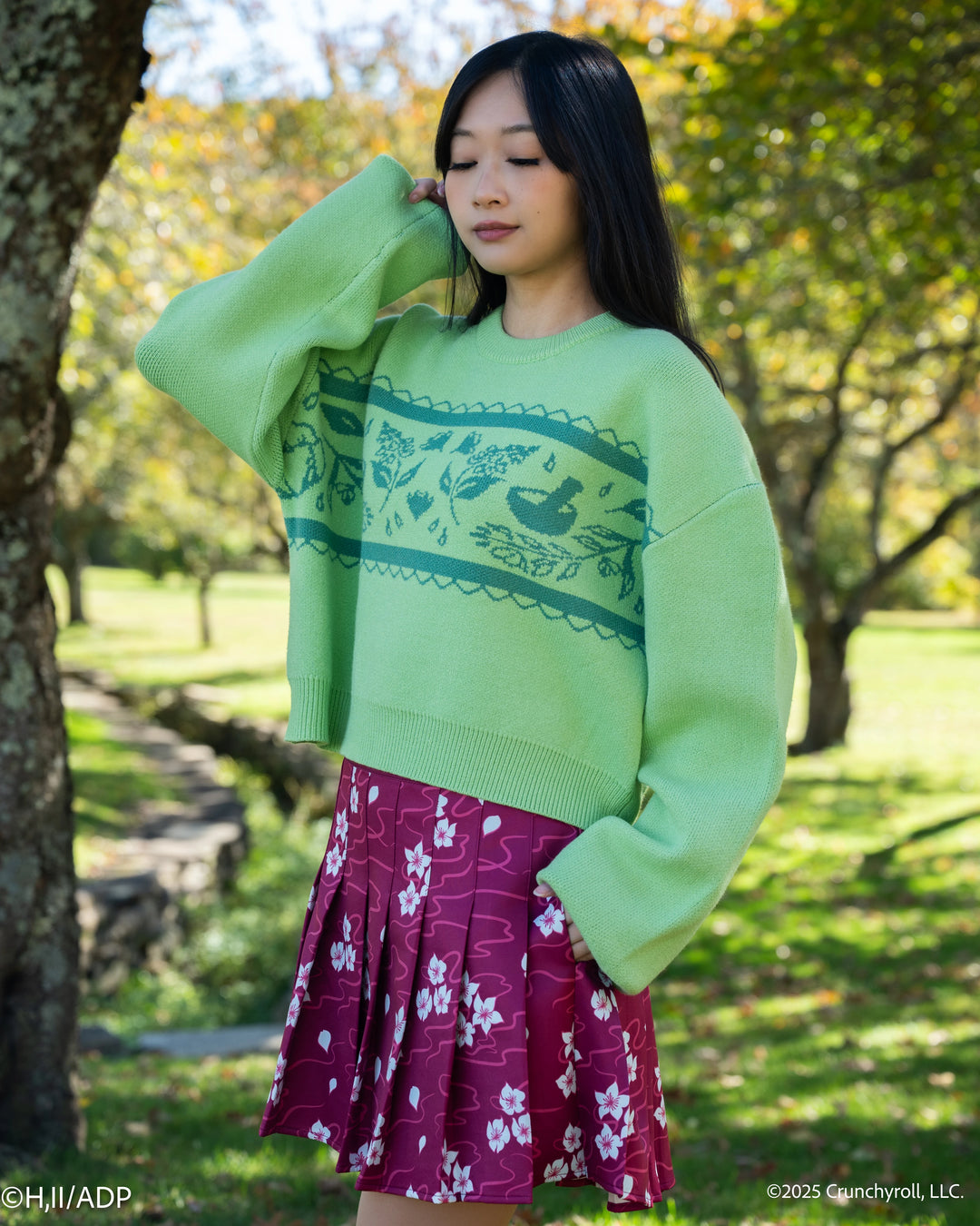Cropped Apothecary Sweater